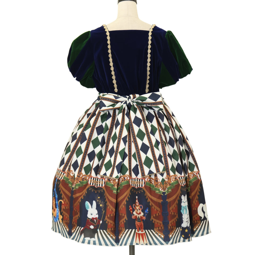 USED】【axes femme kawaii/Mサイズ】ドールズサーカスワンピース
