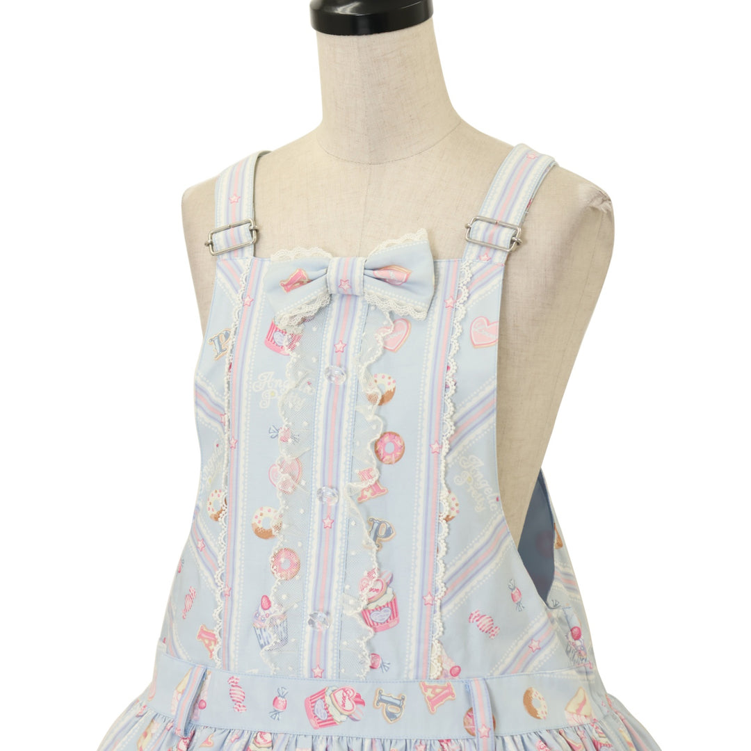 Angelic Pretty Whip Factory サロペット ピンク USED】Whip Factory サロペット | Angelic Pretty Wunderwelt Online