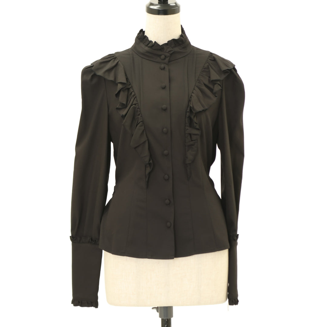 USED】【Mサイズ】Victorianフリルブラウス | Sheglit | ロリータ