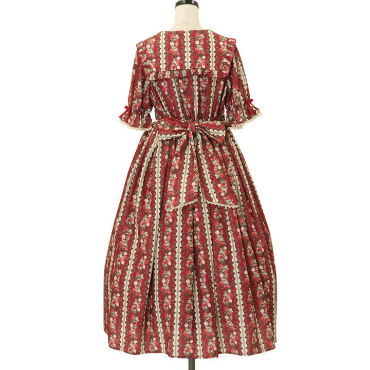 USED】【axes femme kawaii/Mサイズ】ローズベリーガーデンワンピ