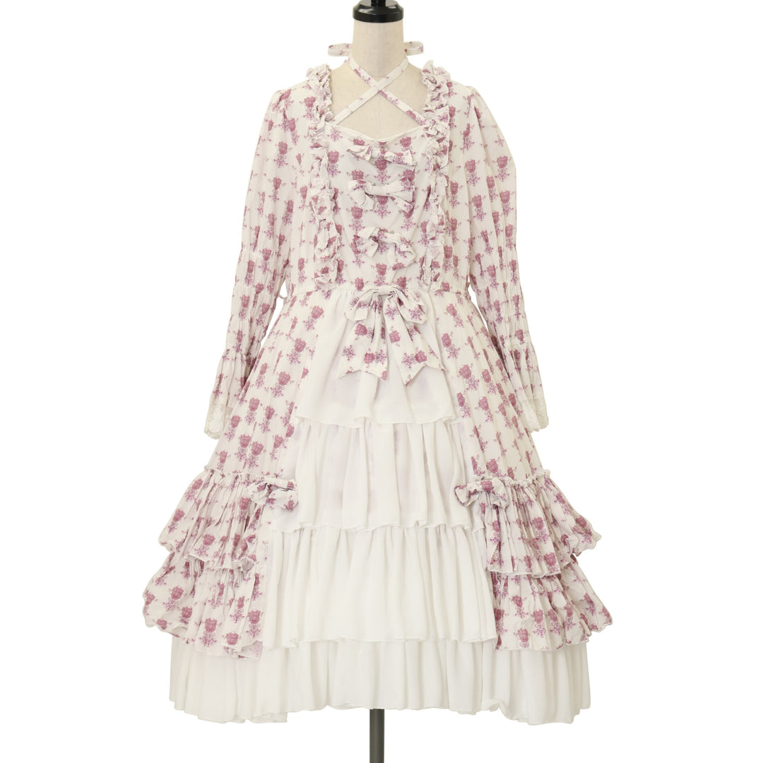 USED】【サイズ3】Rosy Bouquet Dress | ATELIER-PIERROT | ロリータ