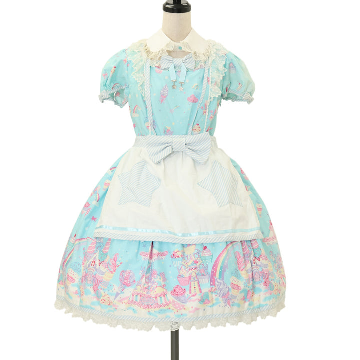 5/12まで　Angelic Pretty　Milky Way ワンピース 靴下 USED】Milky☆Planetワンピース | Angelic Pretty Wunderwelt Online