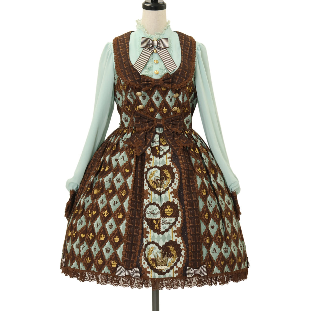 ワンピース chocolat USED】Queen Chocolateワンピース | Angelic Pretty Wunderwelt Online