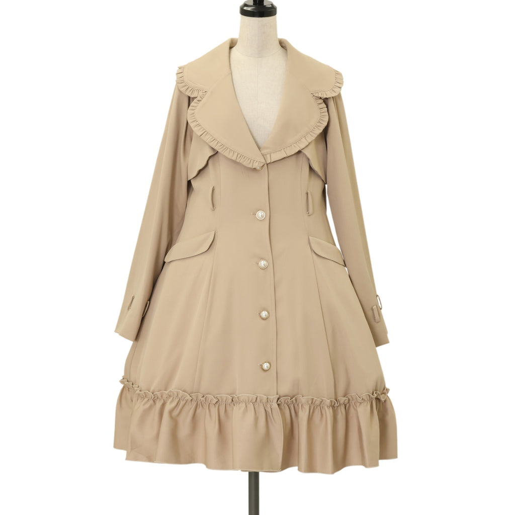 Amavel ロングフリルトレンチコート USED】French Frillトレンチコート | Amavel Wunderwelt Online Shop