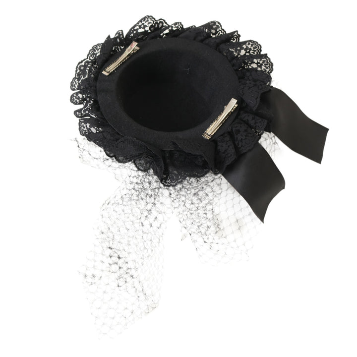 USED】サテンリボンチュールミニハット | corgi-corgi Wunderwelt