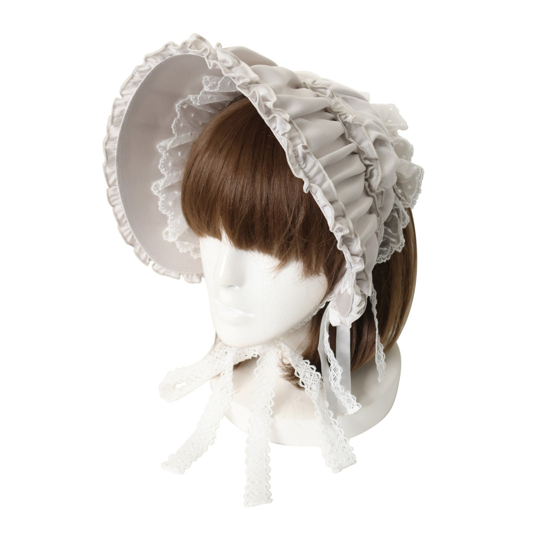 AngelicPretty ジョーゼット リボン ボンネット USED】Marquiseボンネット | Angelic Pretty | ロリータ ゴスロリ