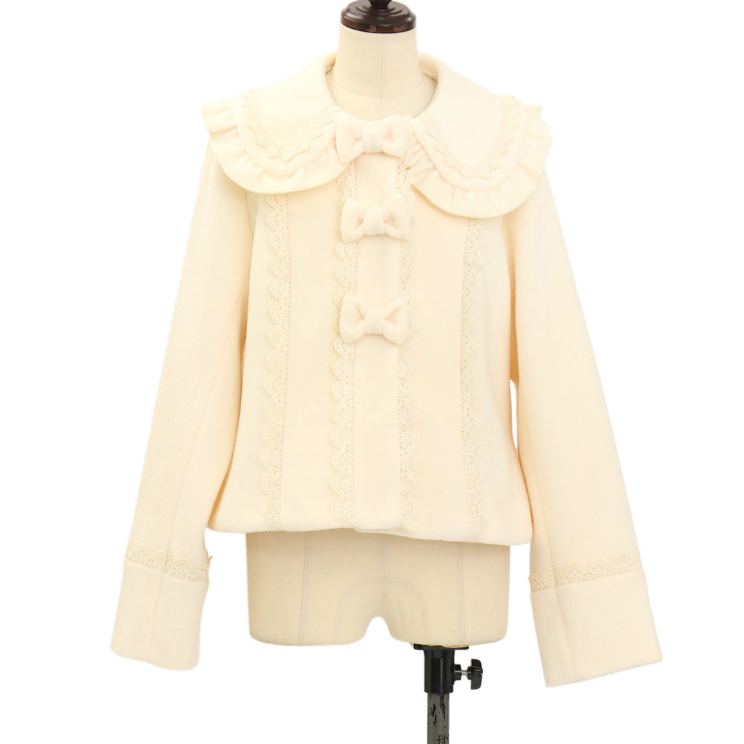 USED】【axes femme kawaii/Mサイズ】ショコラベアショートコート