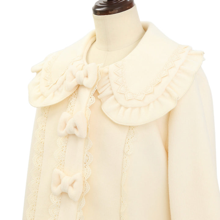 USED】【axes femme kawaii/Mサイズ】ショコラベアショートコート
