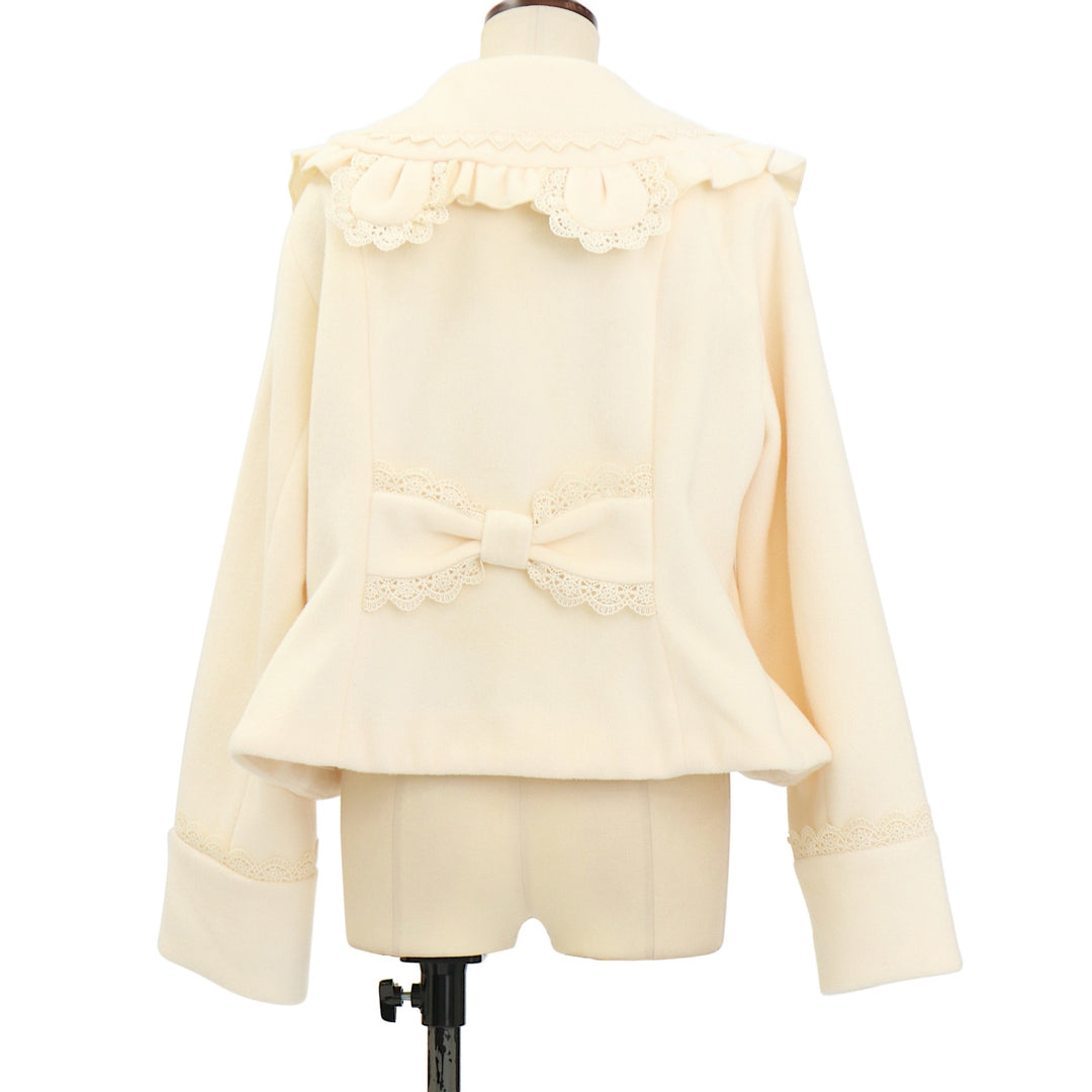 USED】【axes femme kawaii/Mサイズ】ショコラベアショートコート