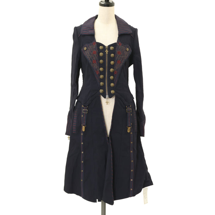 USED】ONESTE 薔薇刺繍ロングコート | Ozz On Wunderwelt Online Shop