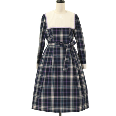 USED】【160cm/三越伊勢丹限定品】プチショコラトリー柄ワンピース