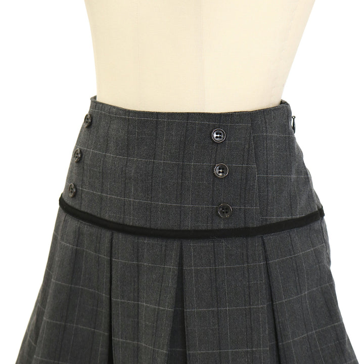 スカート andmary Miu pleats skirt USED】Miu pleats skirt | ANDMARY | ロリータ ゴスロリブランド服