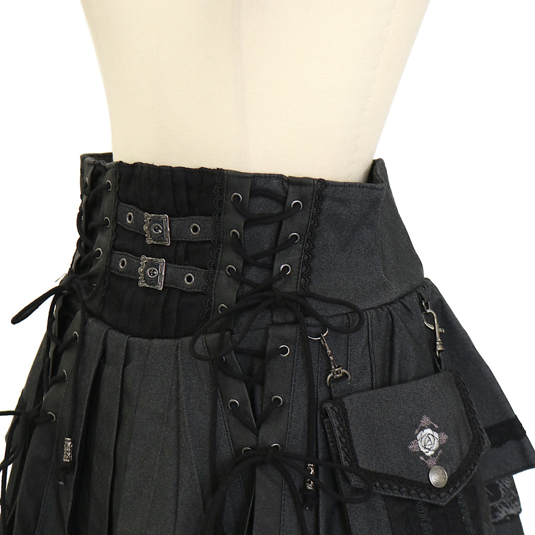 新品 オッズオン ozz oneste プリーツスカート USED】ONESTE Pirates Rose プリーツスカート | Ozz On Wunderwelt