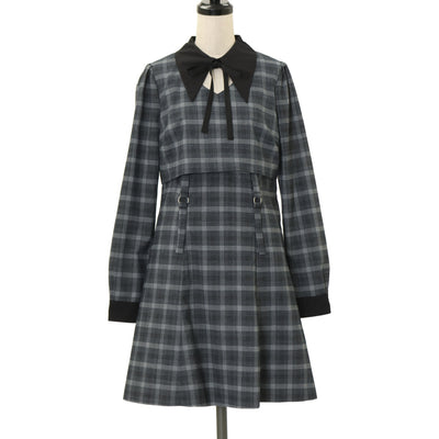 USED】【160cm/三越伊勢丹限定品】プチショコラトリー柄ワンピース