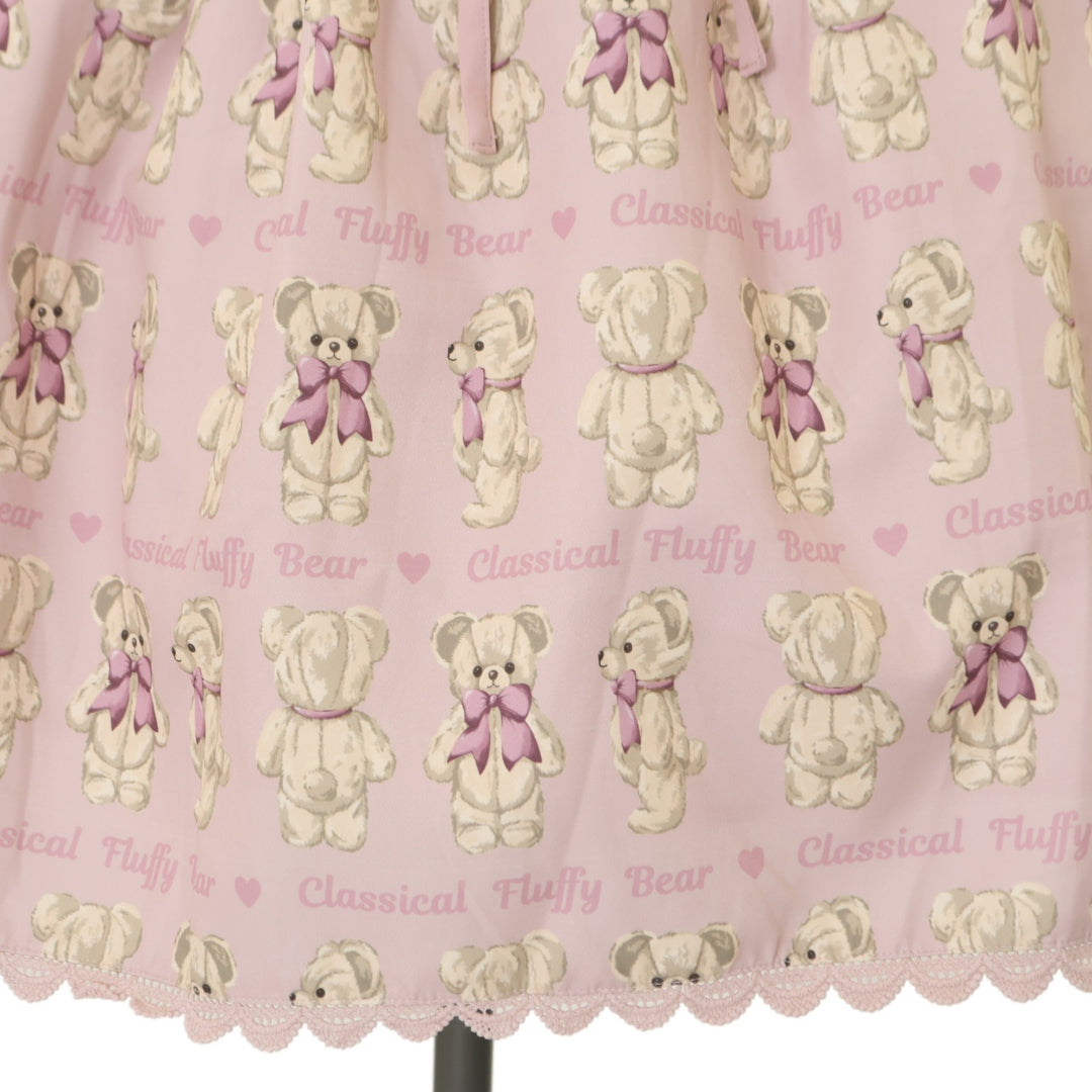 USED】【axes femme kawaii/Mサイズ】フラッフィベアジャンスカ