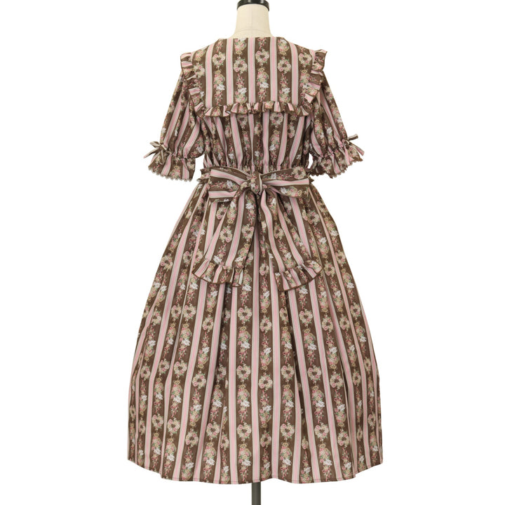 USED】【axes femme kawaii/Mサイズ】Rosy Bear柄ワンピース