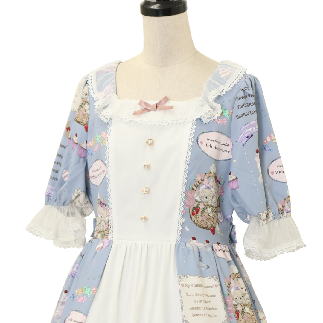USED】【axes femme kawaii/Mサイズ】10thアニバーサリーワンピース