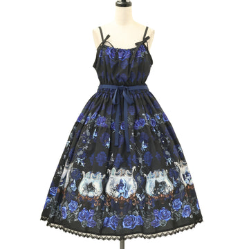Twinkle Carnival ホルターネックジャンパースカート　カチューシャ USED】Twinkle Carnivalホルターネックジャンパースカート| Angelic