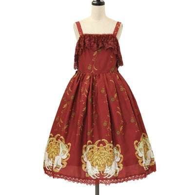 USED】【axes femme kawaii/Mサイズ】フラッフィベアジャンスカ