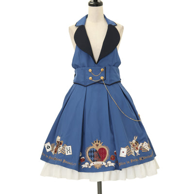 USED】【axes femme kawaii/Mサイズ】お菓子の家柄ジャンスカ