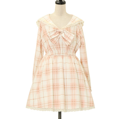 USED】【160cm/三越伊勢丹限定品】プチショコラトリー柄ワンピース
