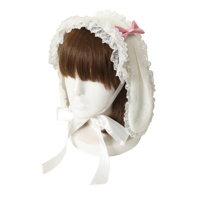 USED】Lilyレース貴婦人ボンネット(白) | Moi-même-Moitié | ロリータ