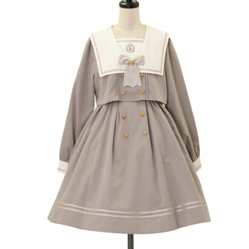 axes femme Kawaii アイス柄 半袖ワンピース Aライン ロリータ USED】【axes femme kawaii/Mサイズ】Rosy Bear柄ワンピース