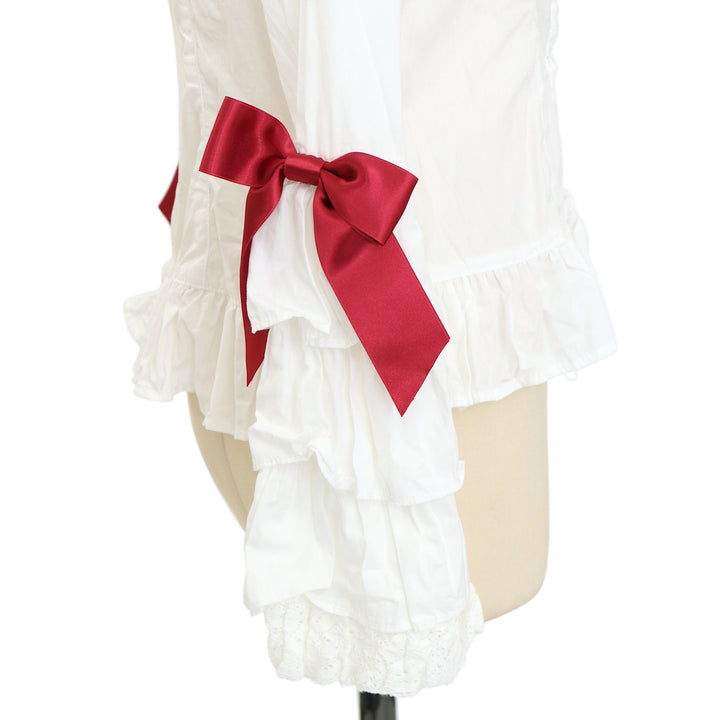 USED】Pure Pearl bouquetスクエアネック姫袖ブラウス | BABY, THE
