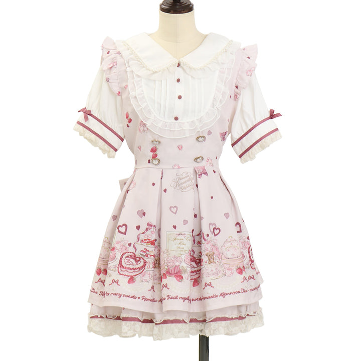 ♥ローズ♡様おまとめ中！ USED】Many Hearts Afternoontea柄 セットアップ | LIZ LISA