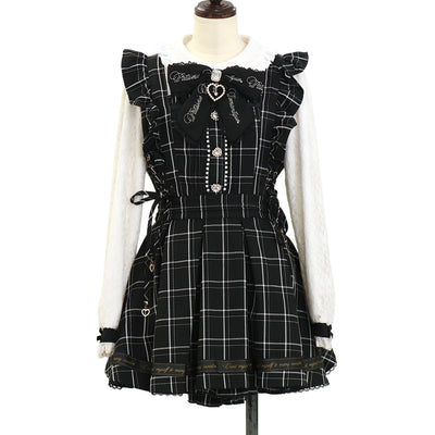USED】ヴィクトリアンチェックワンピース | Victorian Maiden