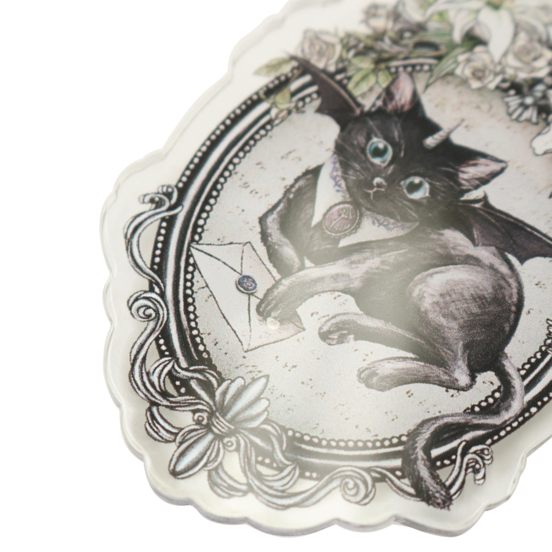 USED】Witches' Familiar 粟木こぼねコラボ アクリルブローチ（デビ黒