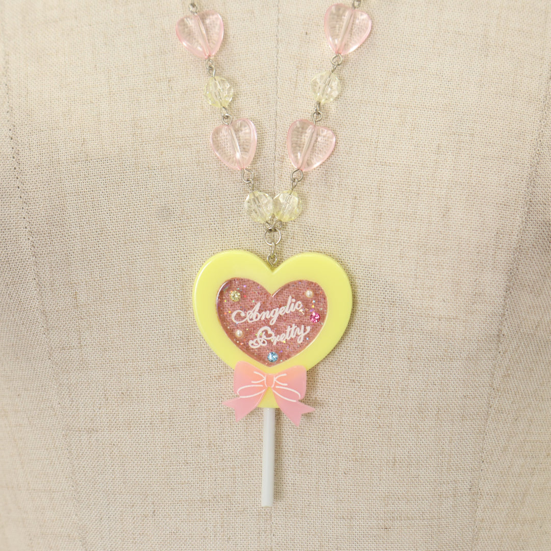USED】ハートロリポップネックレス | Angelic Pretty | ロリータ