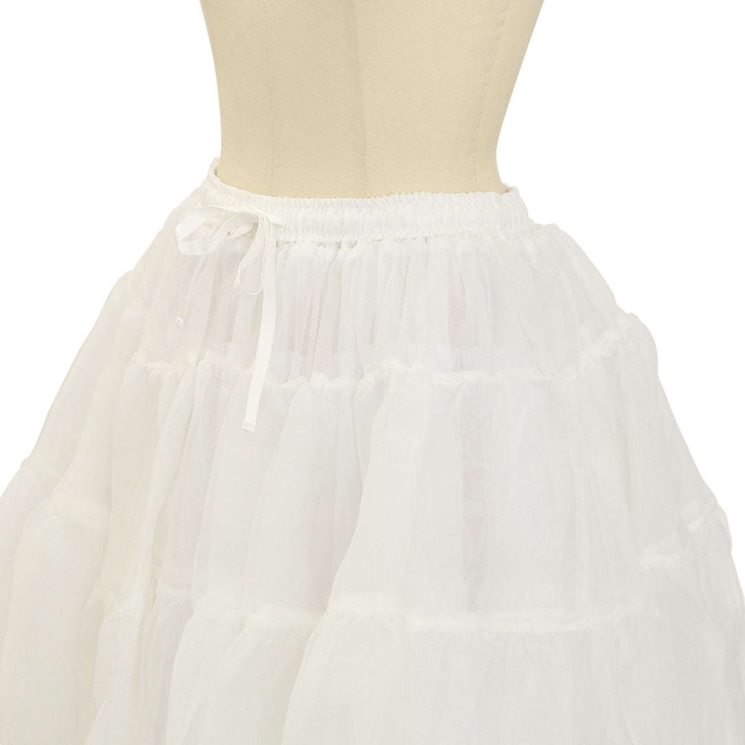 USED】【axes femme kawaii/Mサイズ】ボリュームオーガンジーパニエ