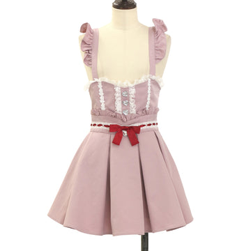 USED】Honey Cake切替ジャンパースカート | Angelic Pretty Wunderwelt
