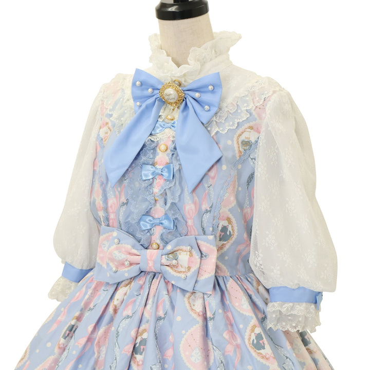 USED】Dolly Catワンピース| Angelic Pretty Wunderwelt - Gothic