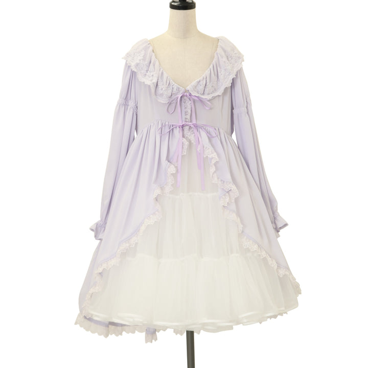 ATELIER-PIERROT/Vallée lys チュールカーディガン USED】【Vallée lys】Seraph フィッシュテールカーディガン | ATELIER