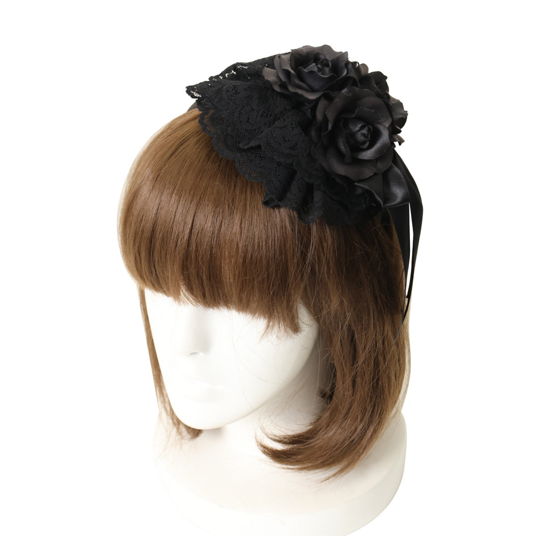 【未使用】morphose　ワイヤー入りヘッドドレス USED】円形ヘッドドレス風カチューシャ | metamorphose | ロリータ