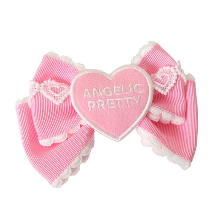 USED】HeartワッペンリボンクリップSet | Angelic Pretty | ロリータ