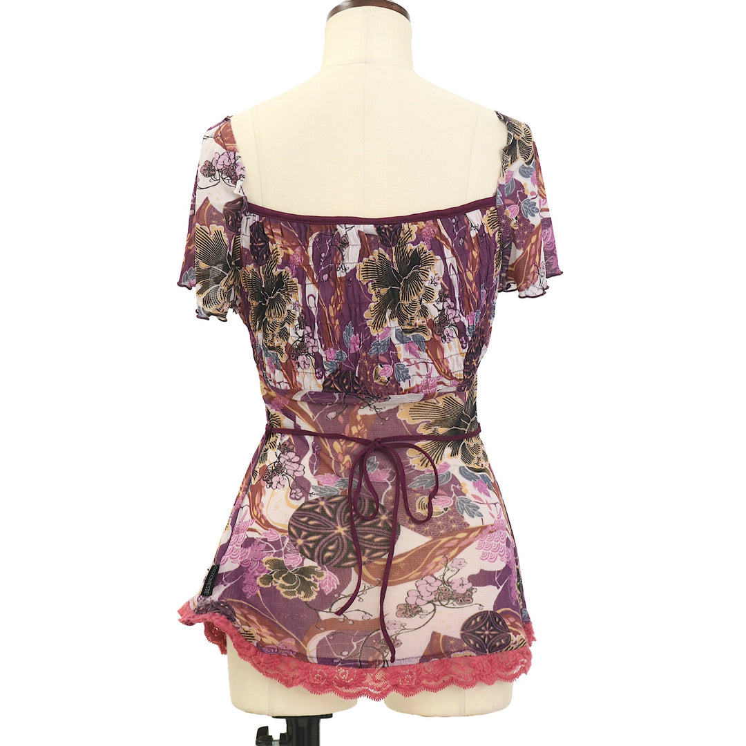 UMA WANG レーストップス USED】ONESTE 和柄シースルートップス | Ozz On Wunderwelt Online