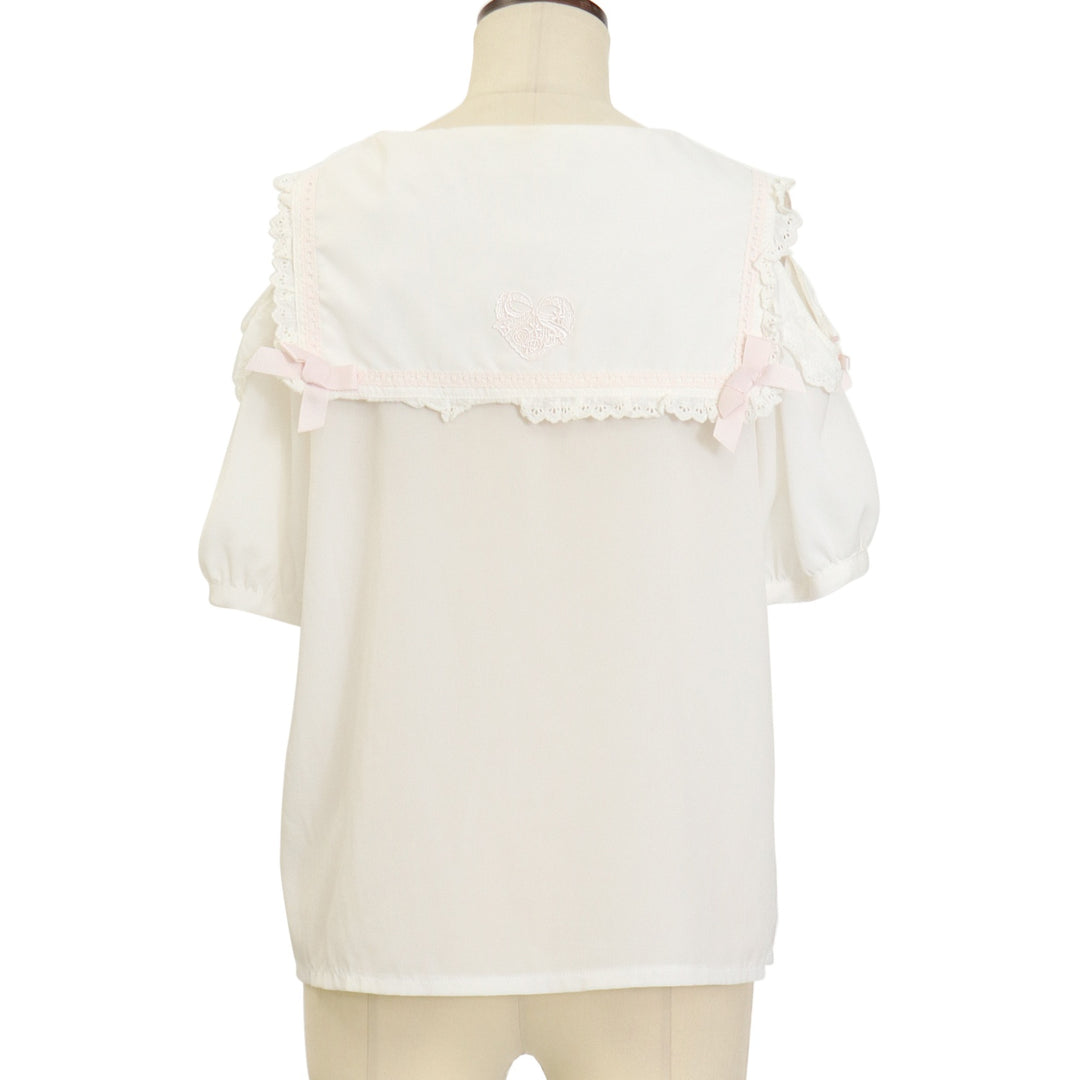 USED】肩あきセーラーブラウス | LIZ LISA Wunderwelt Online Shop