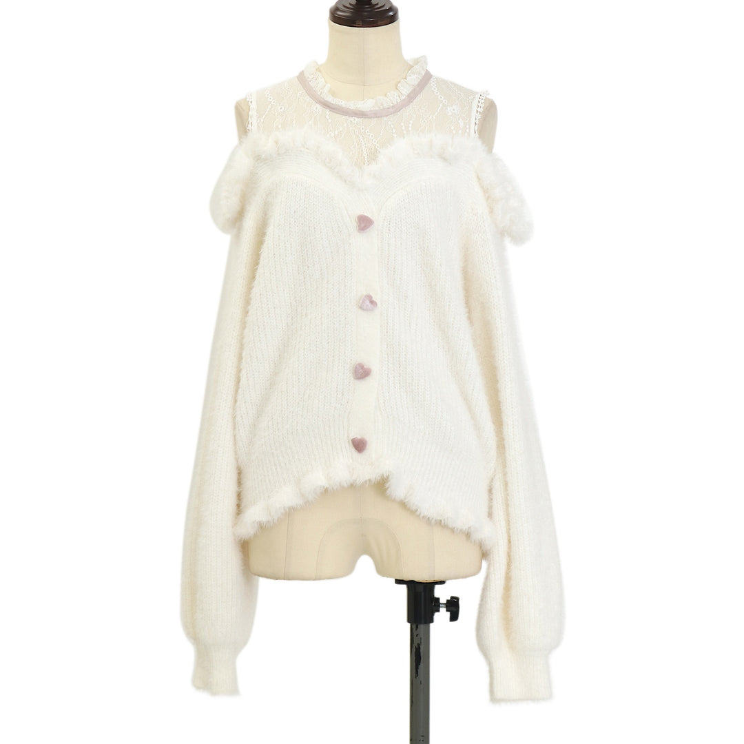 USED】レイヤード風肩あきニット | LIZ LISA Wunderwelt Online Shop