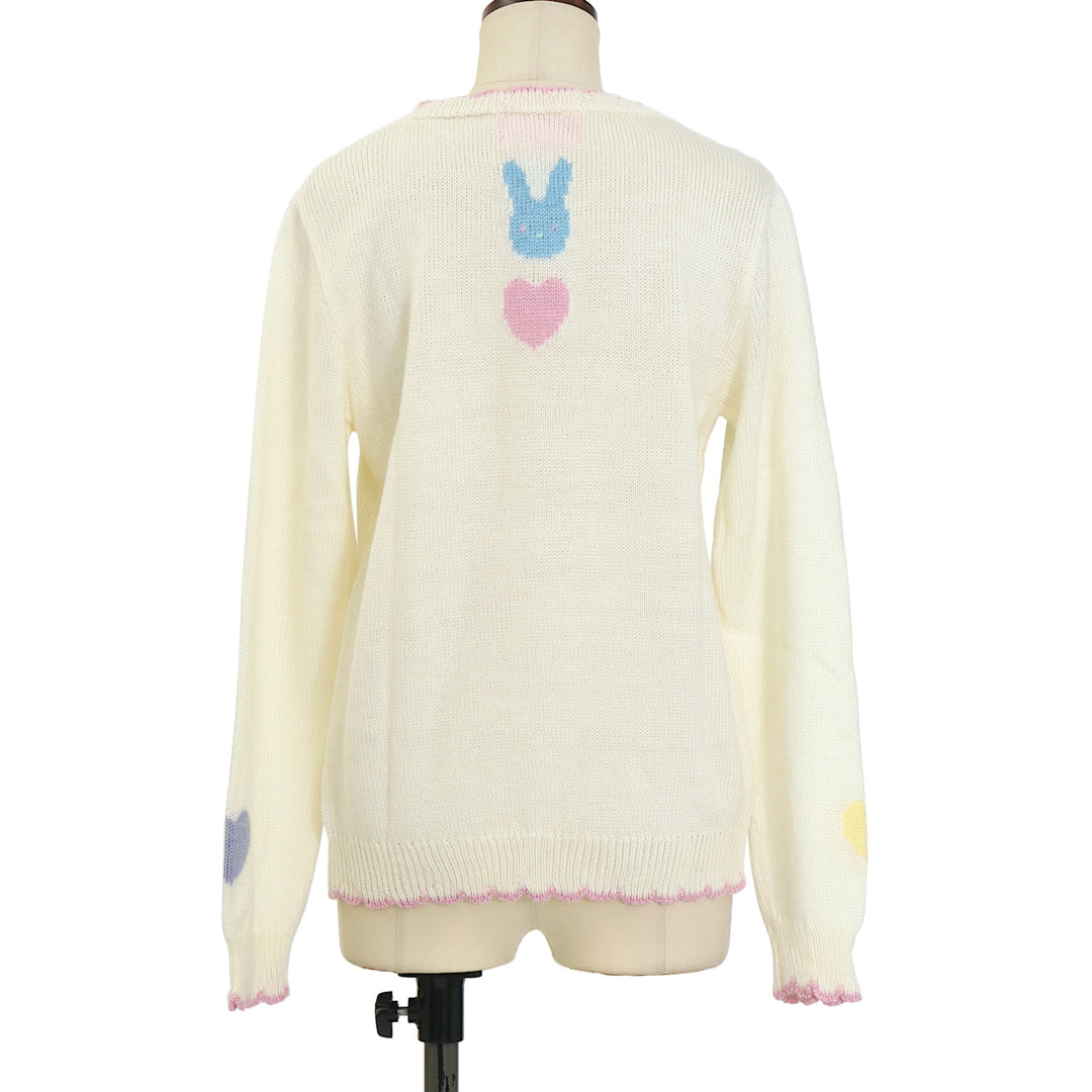 USED】編み込みカーディガン＜うさぎ＞ | Nile Perch Wunderwelt