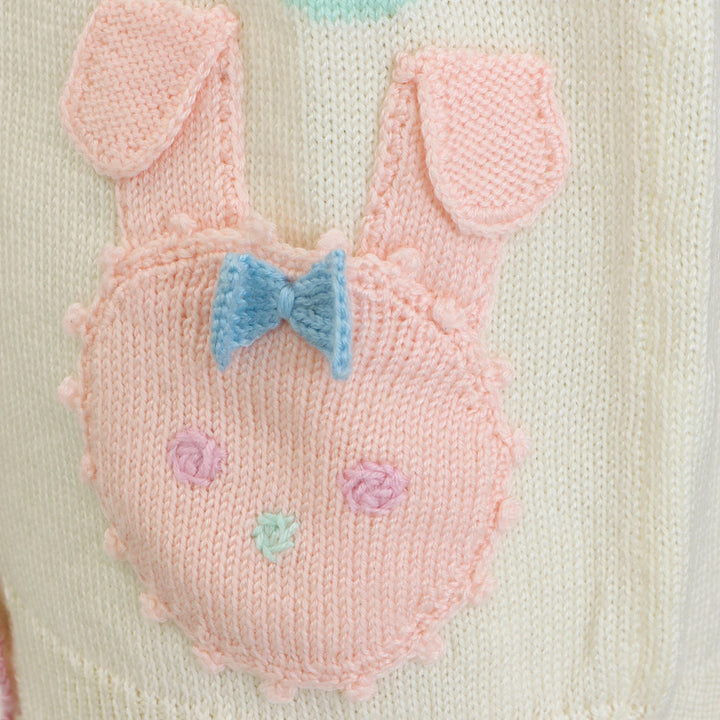 USED】編み込みカーディガン＜うさぎ＞ | Nile Perch Wunderwelt