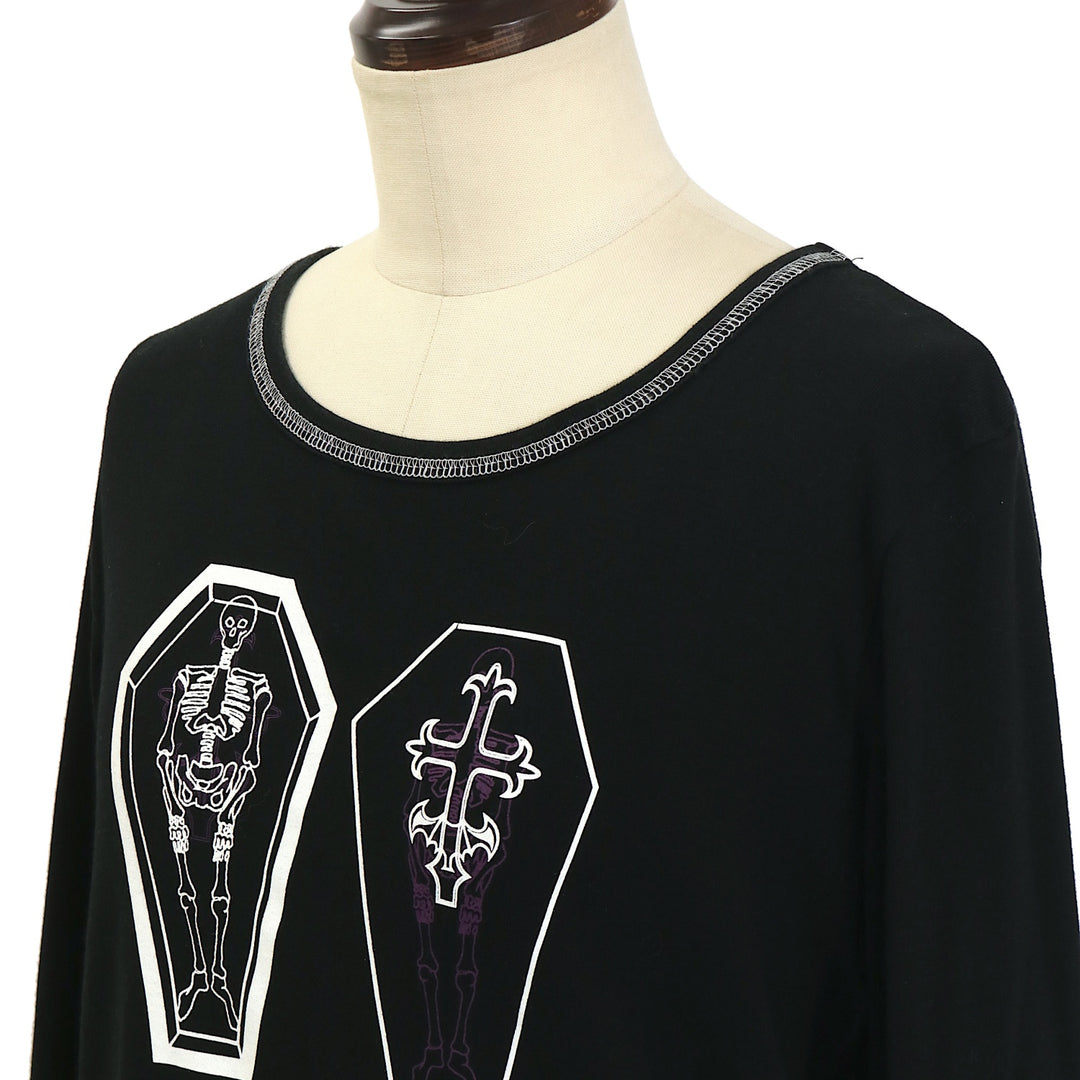 USED】【PEACE NOW/Mサイズ】コフィンプリントTシャツ | BLACK PEACE