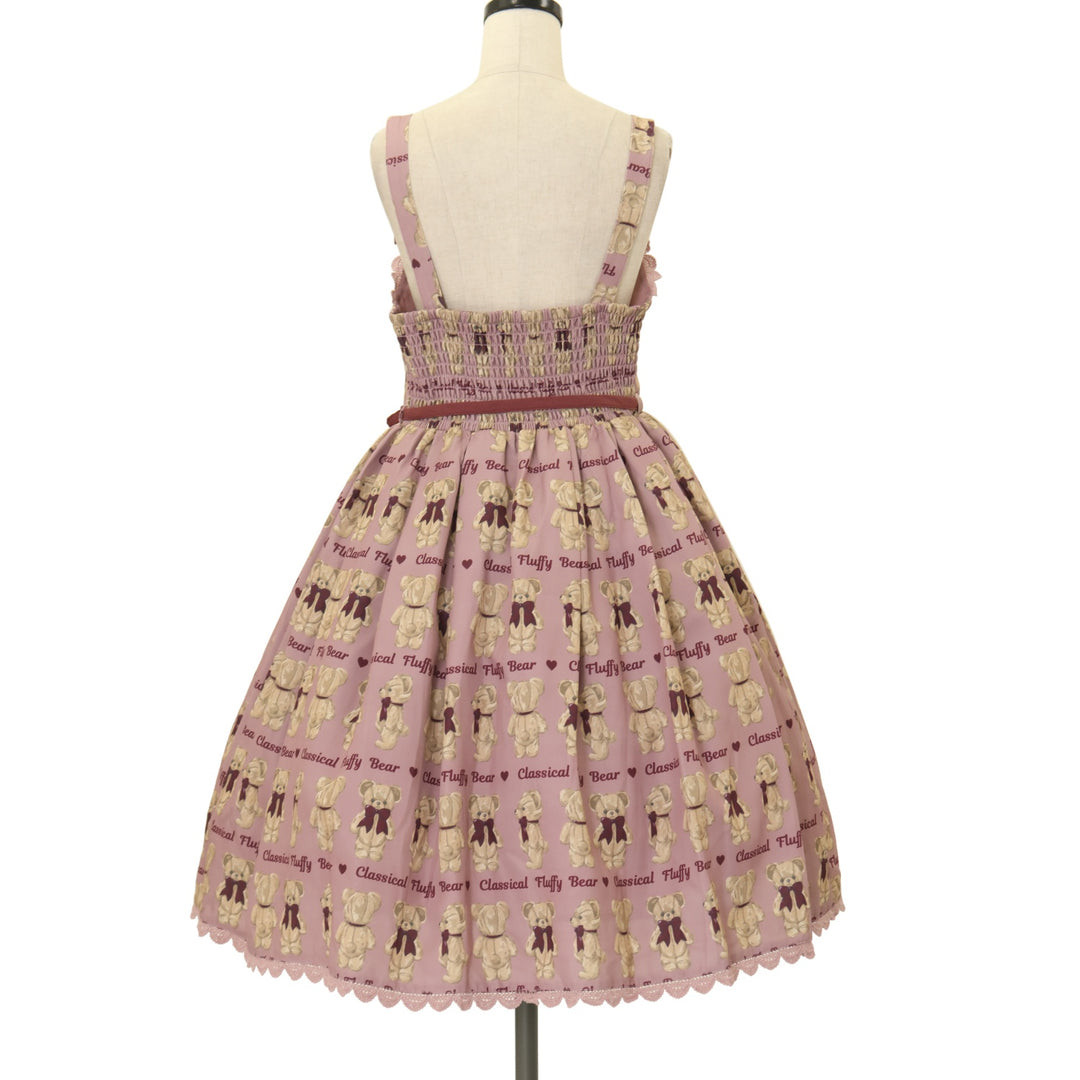 USED】【axes femme kawaii/Mサイズ】フラッフィベアジャンスカ