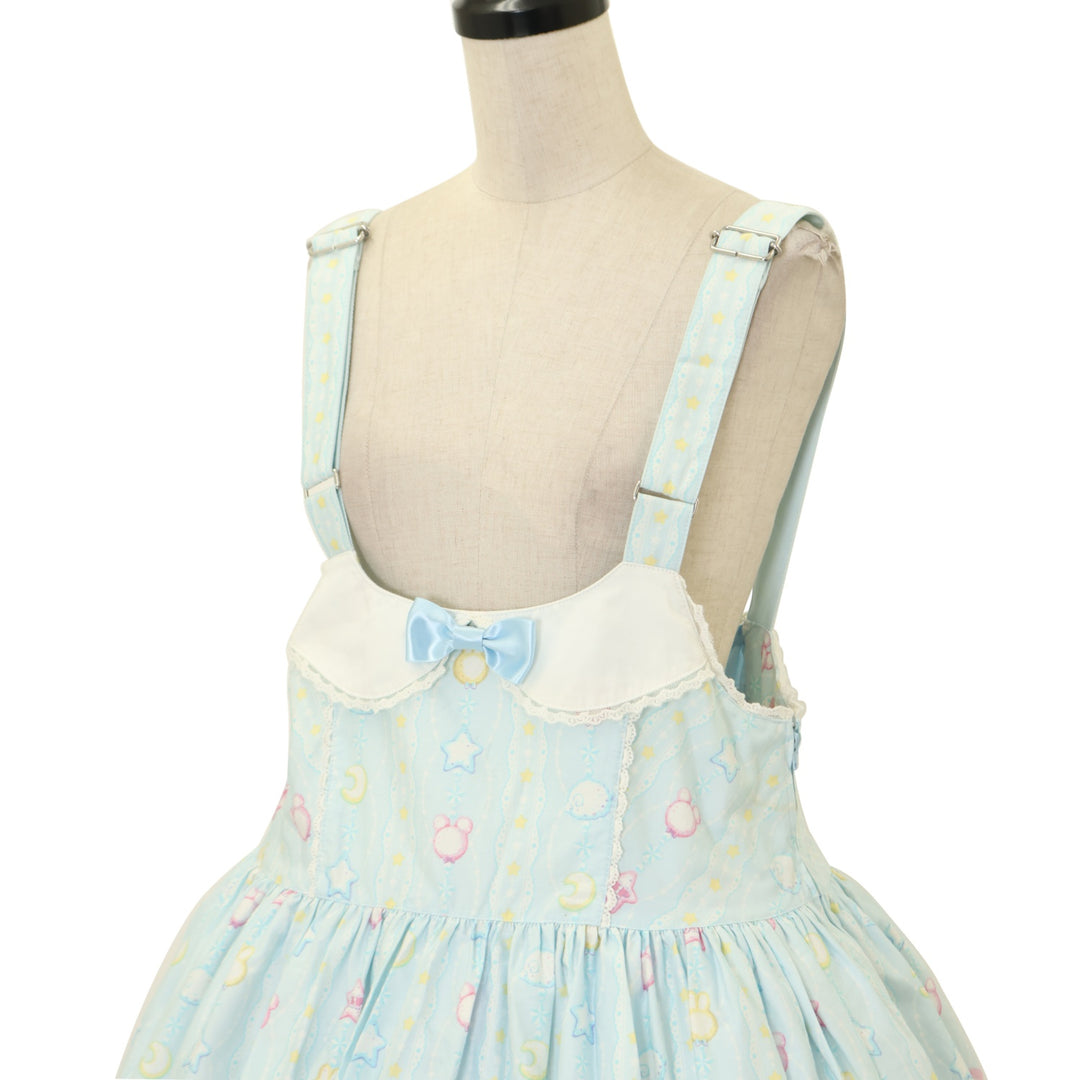 USED】Cotton Candy Shop サロペット+バレッタセット | Angelic Pretty