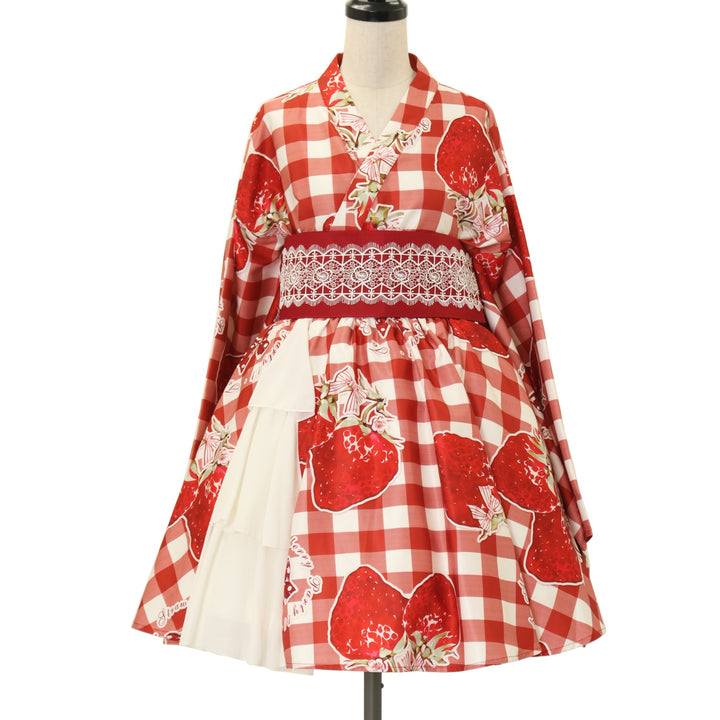 USED】【Mサイズ】いちご姫浴衣セット | To Alice Wunderwelt Online