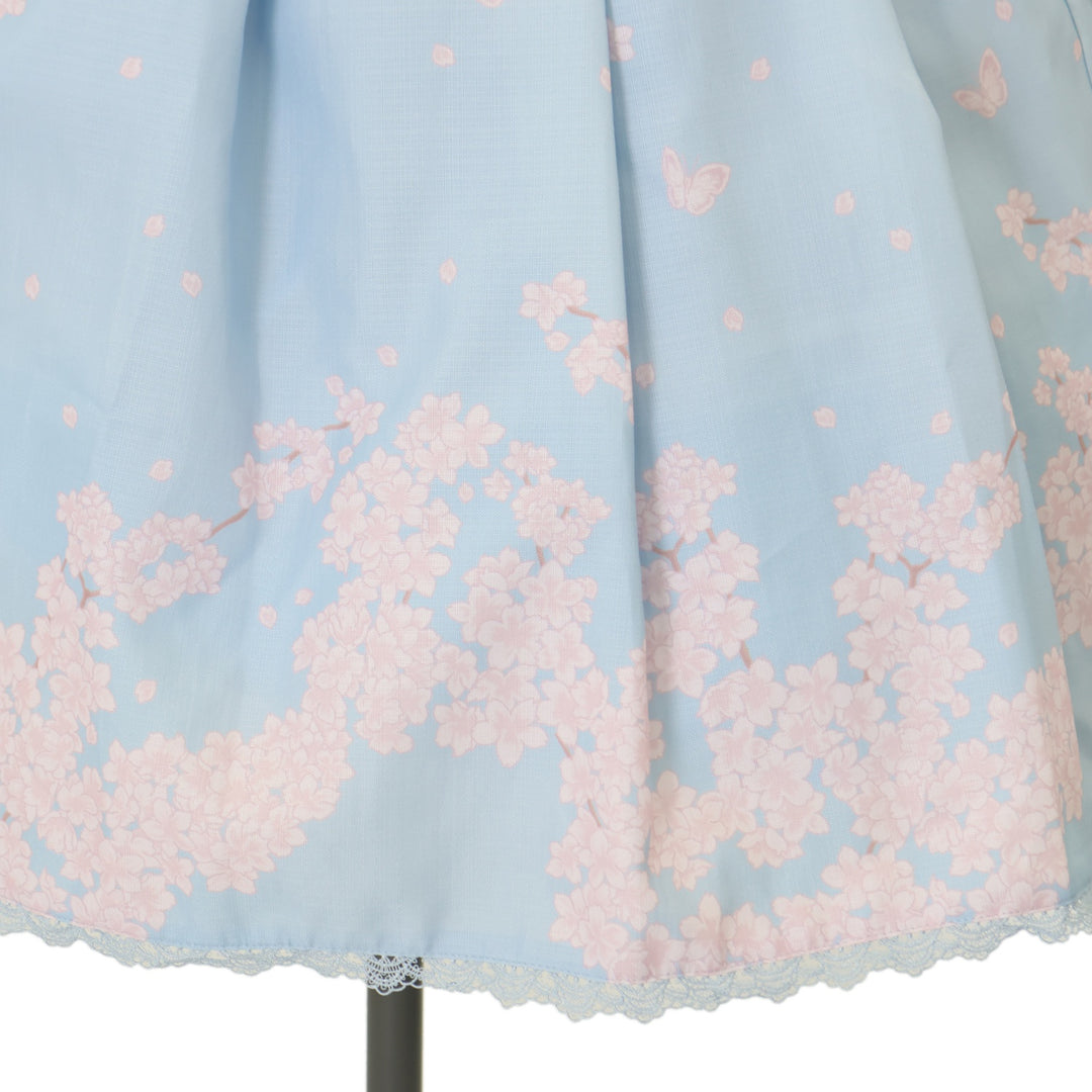USED】【axes femme kawaii/Mサイズ】桜柄ジャンパースカート