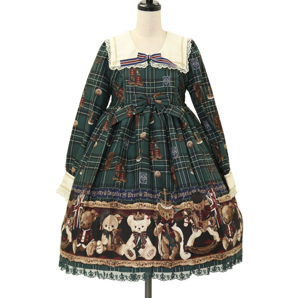 USED】British Bearワンピース | Angelic Pretty | ロリータ ゴスロリ