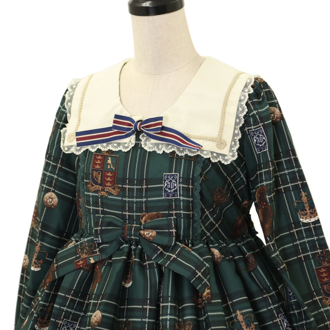 USED】British Bearワンピース | Angelic Pretty | ロリータ ゴスロリ